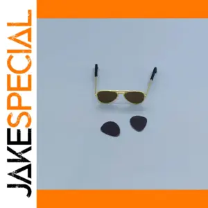Miniature Aviator Sunglasses for 12-Inch Action Figures