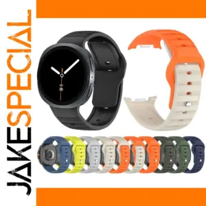 Vibrant Silicone Strap for Samsung Galaxy Watch 8