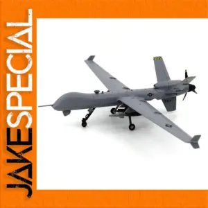MQ-9 Reconnaissance Aircraft Model in Alloy