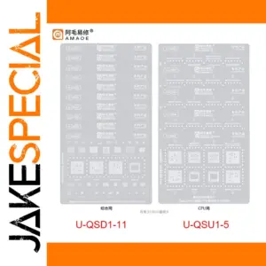 High-Precision Qualcomm Snapdragon BGA Reballing Stencil