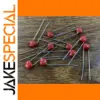 Red Metallized Polypropylene Capacitors Set of 10