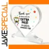 Heart-Shaped Acrylic Thank You Gift for Drivers