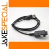 Black USB Data & Charger Cable for Samsung MP3/MP4