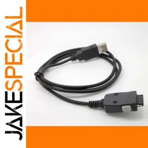 Black USB Data & Charger Cable for Samsung MP3/MP4