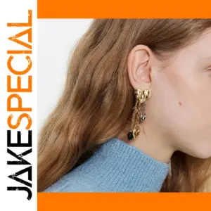 Stainless Steel Folded Heart Earrings