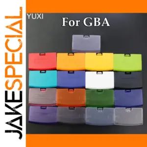 Vibrant Game Boy Advance Battery Cover Set
