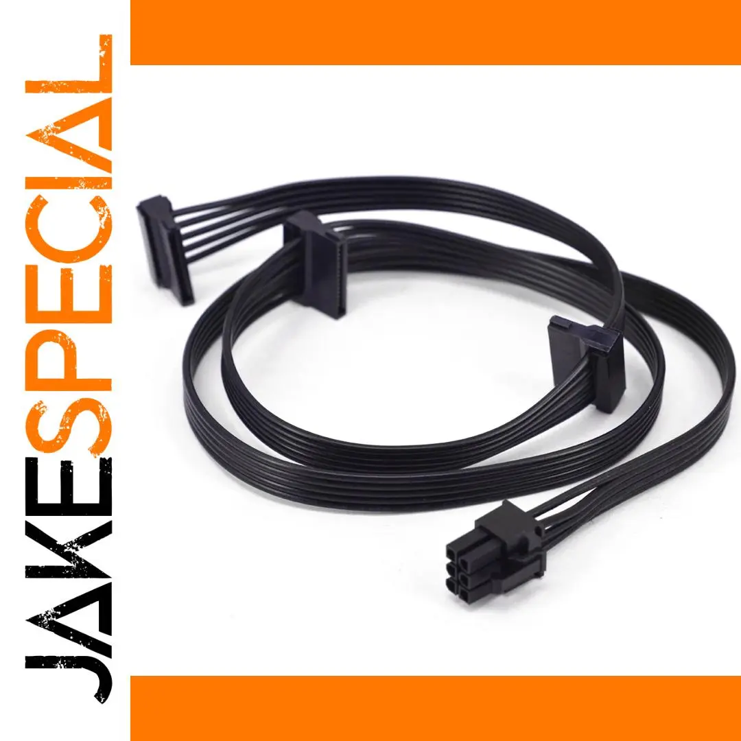 PCIe to SATA Power Cable for Corsair RM Series 1 PCIe to SATA Power Cable for Corsair RM Series