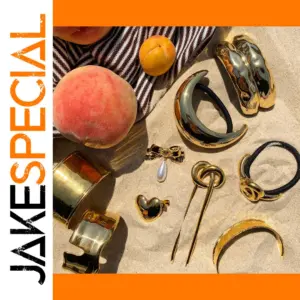 Gold Stainless Steel Double-Layer Hairband