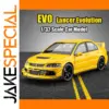 Lancer Evolution EVO 1:32 Diecast Model Yellow