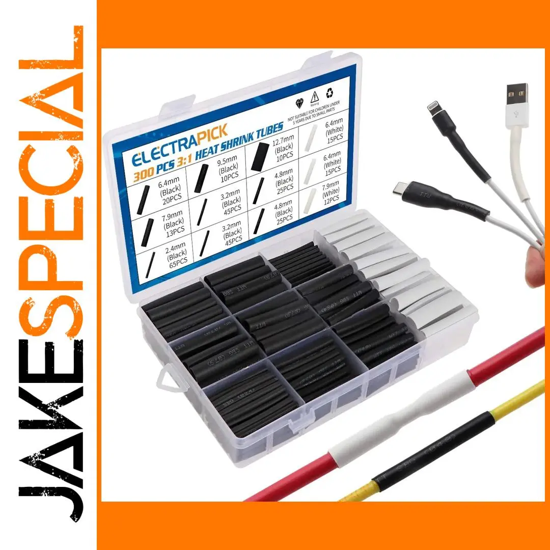 Heat Shrink Tubing Set for Wiring Repairs 1 Heat Shrink Tubing Set for Wiring Repairs