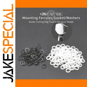 Set of Guitar Ferrules and Washers for Tuning Machines