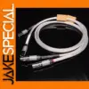 Luxury 8mm Silver-Plated XLR Interconnect Cable