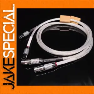 Luxury 8mm Silver-Plated XLR Interconnect Cable