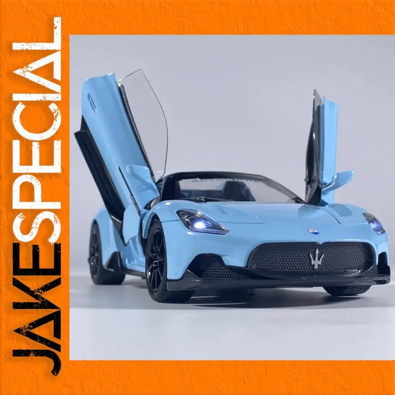 The Ultimate Collection: Blue Maserati MC20 Convertible Model Car 1:24 Scale 1 d8506e4b1b56457092cdb181 product image