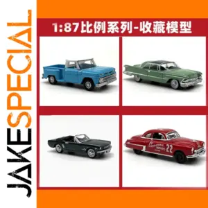 Vintage Ford 1965 Stepside Diecast Model in Green