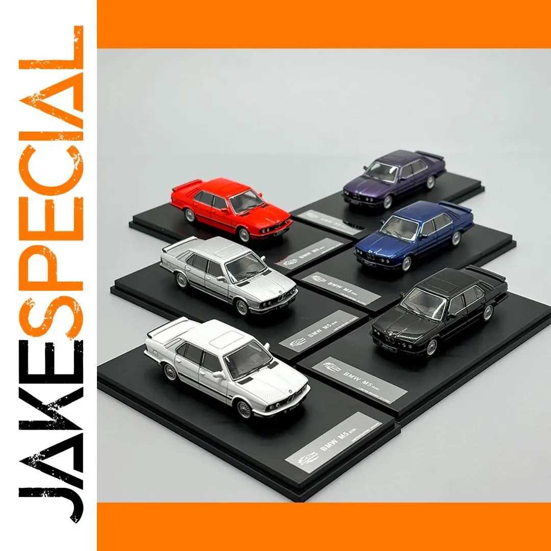 Miniature BMW M5 E28 Die-Cast Model Collectible 1 Miniature BMW M5 E28 Die-Cast Model Collectible