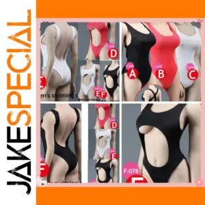 12-Inch Action Figure Swimsuit Set in Vibrant Colors