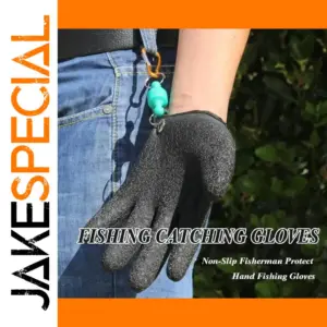Rugged Waterproof Fishing Glove for Outdoor Use
