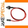 Red Power Reset Switch Cable for PC Motherboards