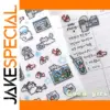 Korean Rabbit Graffiti Sticker Set