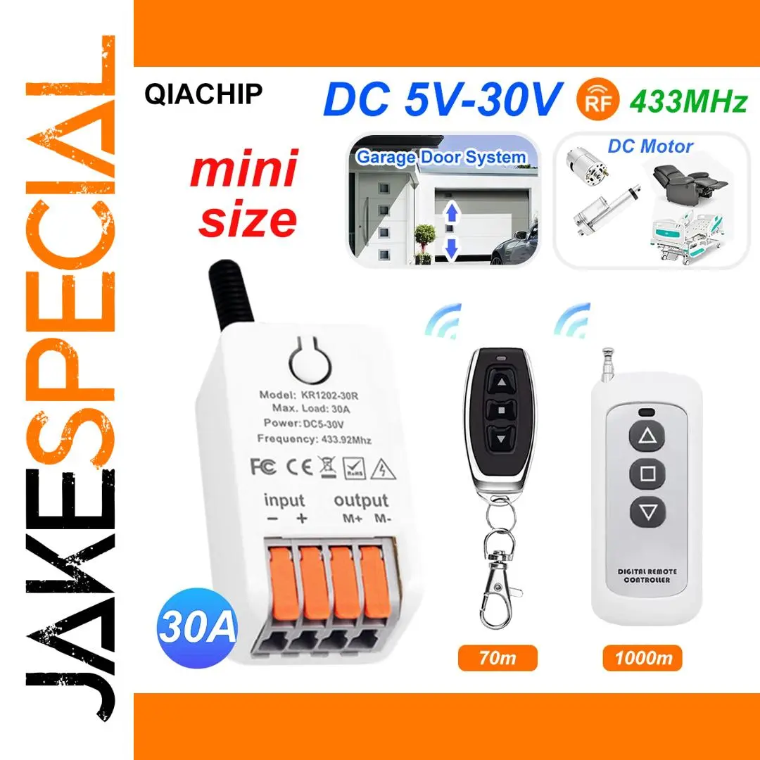 433MHz Wireless Motor Switch Module 1 433MHz Wireless Motor Switch Module