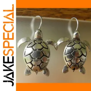 Elegant Turtle Drop Earrings for Women