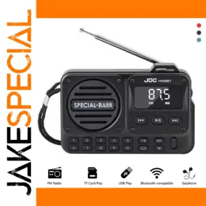 Portable Outdoor Bluetooth Speaker with FM Radio