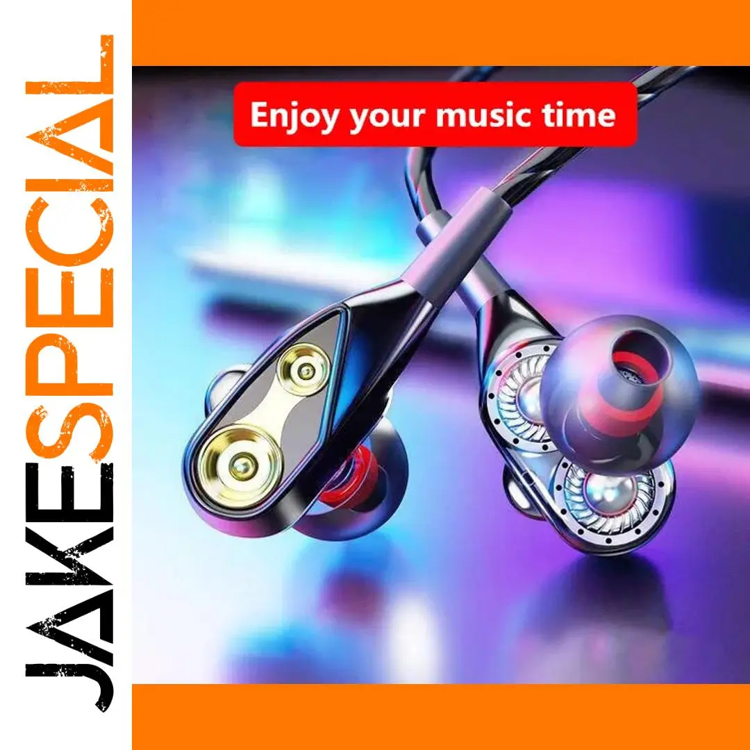 Vibrant Wired Earphones with 10mm Drivers 1 Vibrant Wired Earphones with 10mm Drivers