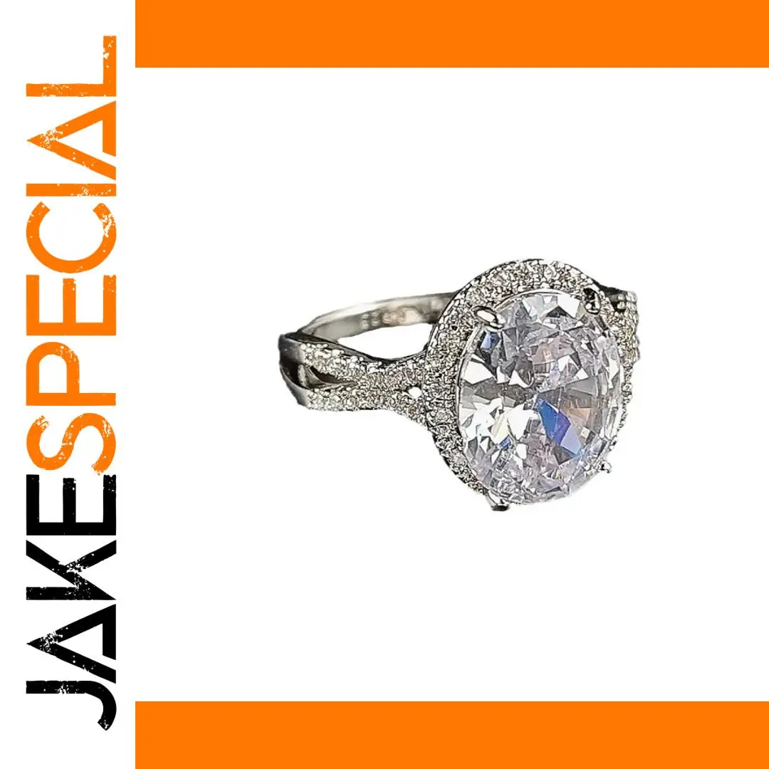 Elegant Silver Cross Ring with Zircon Stones 1 Elegant Silver Cross Ring with Zircon Stones