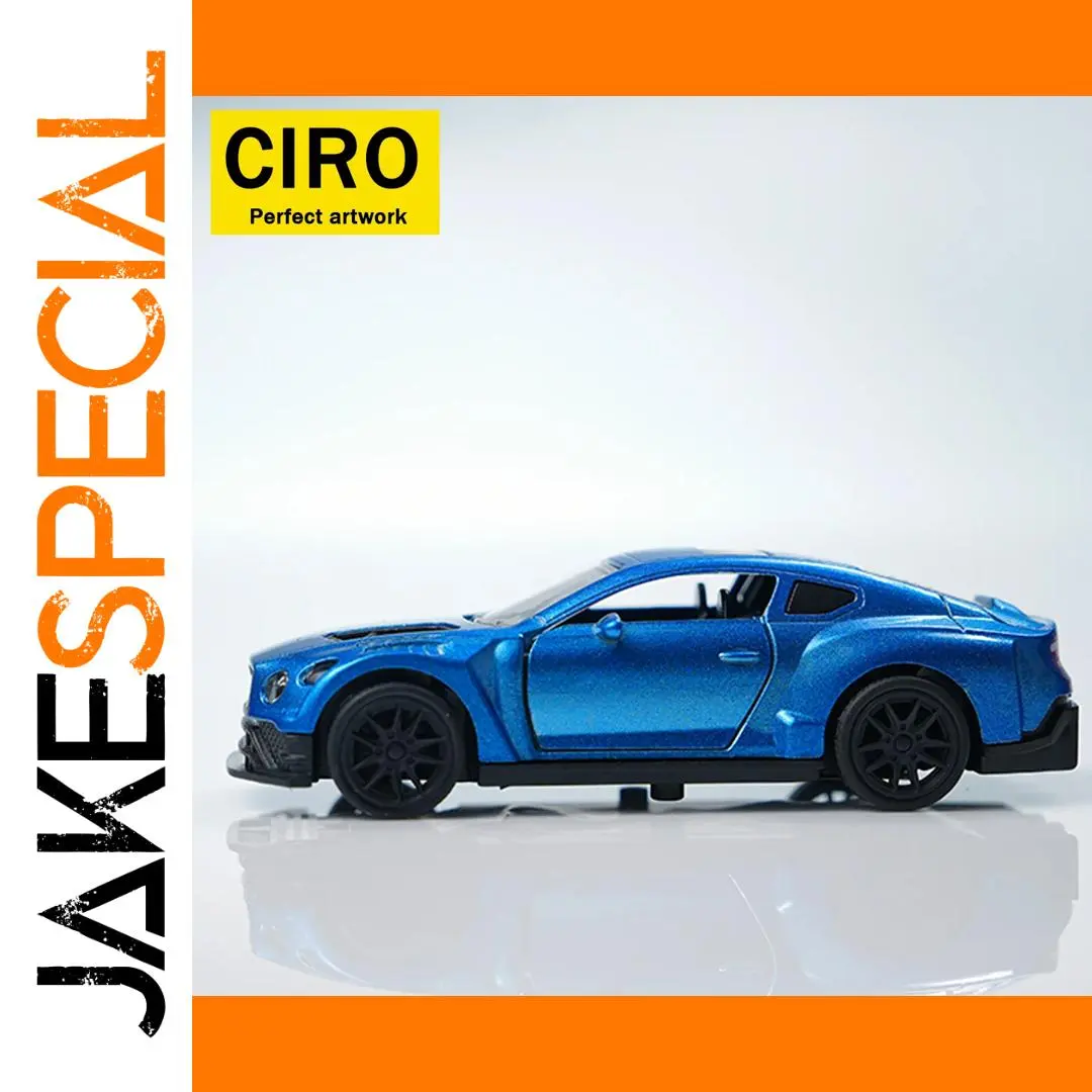 Blue 1:43 Scale Diecast Sports Car Model 1 Blue 1:43 Scale Diecast Sports Car Model