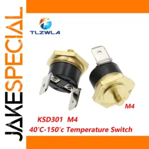 Precision Temperature Switch 40°C-150°C 10A
