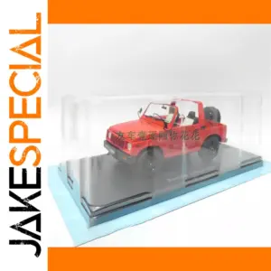 Vibrant Red Suzuki Jimny 1981 Diecast Model