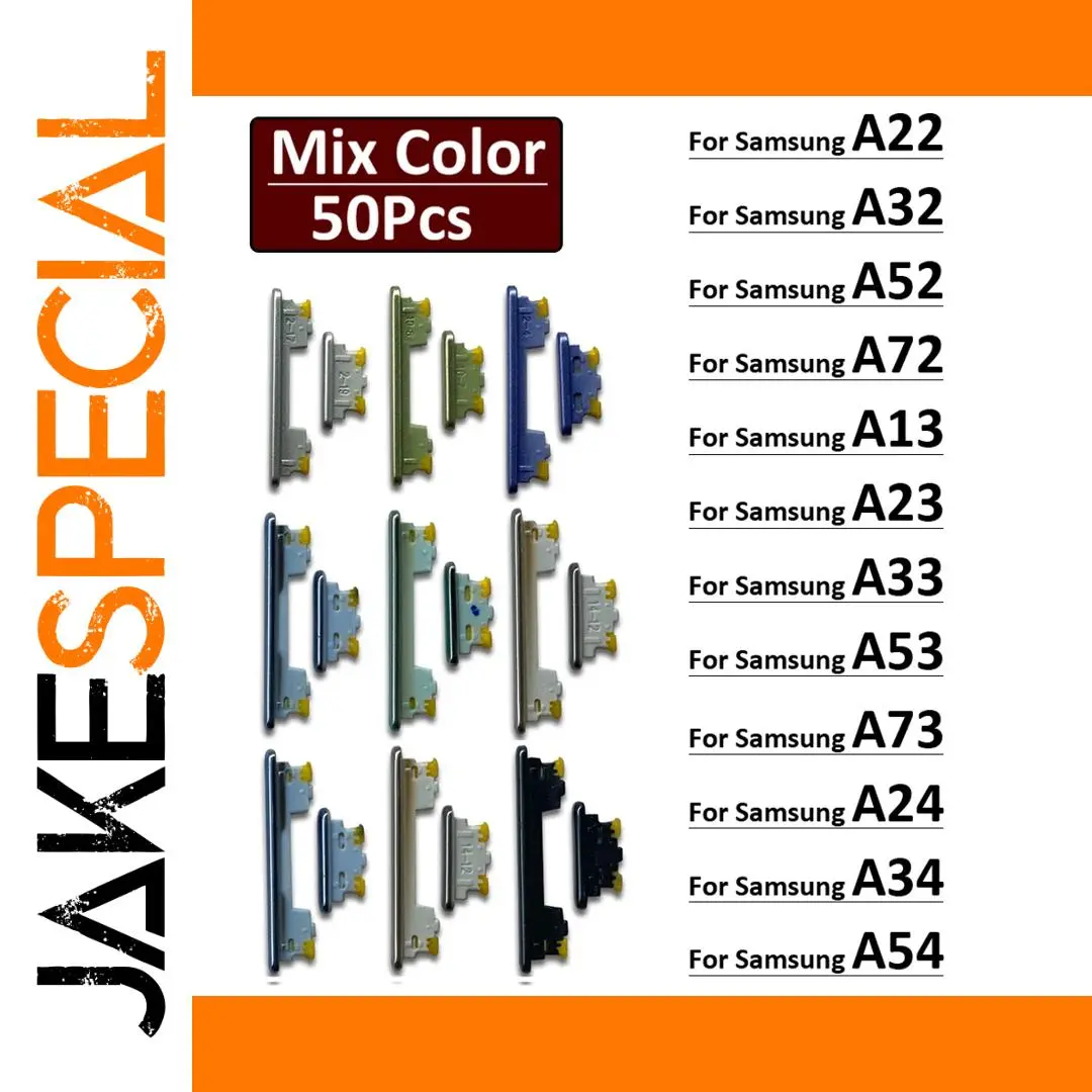 Samsung Phone Power & Volume Buttons Set (50 Units) 1 Samsung Phone Power & Volume Buttons Set (50 Units)