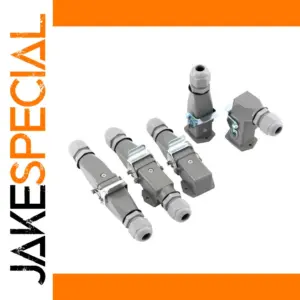 Heavy-Duty Rectangular Industrial Connector 4-10 Core