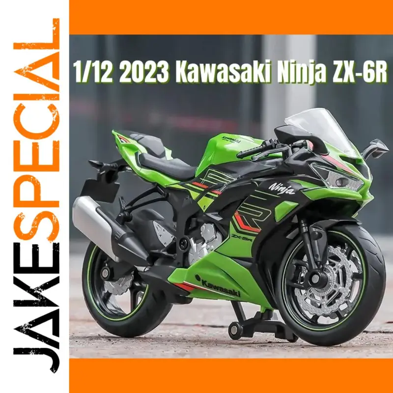The Vibrant Green Kawasaki Ninja ZX-6R Model: A Collector's Must-Have 1 d9f4be942c5c42a8b927685c product image