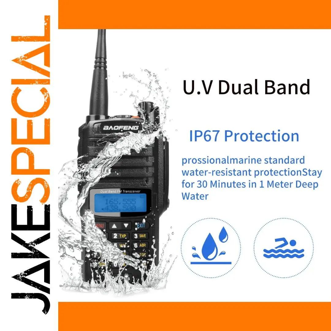 Baofeng UV-9RPlus Rugged Dual-Band Walkie-Talkie 1 Baofeng UV-9RPlus Rugged Dual-Band Walkie-Talkie