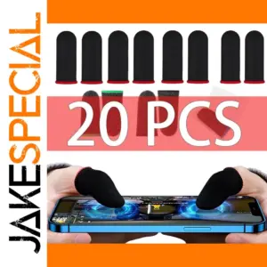 Silicone Fingertip Sleeves for Mobile Gaming