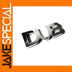 Chrome Vehicle Emblem 63x23mm for Trunk