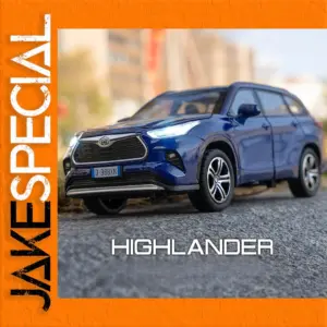 Highland and Corolla 1:32 Alloy Diecast Models