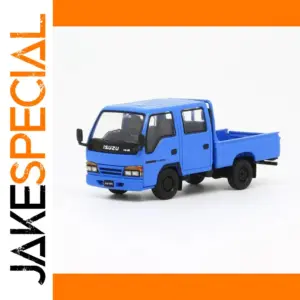 Blue Isuzu ELF Diecast Model 1:64 Scale