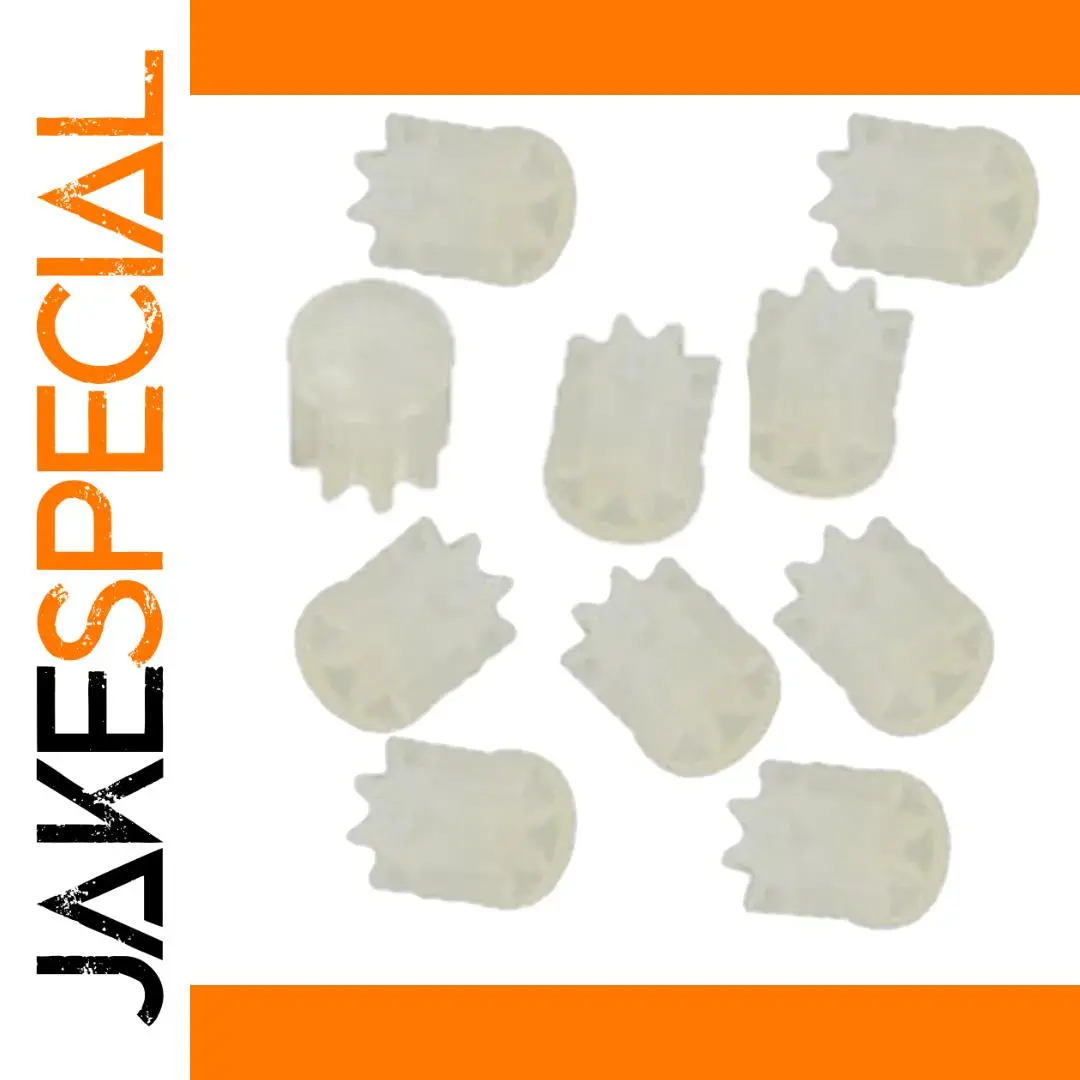 White Pinion Gears for UAV Drones (Set of 10) 1 White Pinion Gears for UAV Drones (Set of 10)