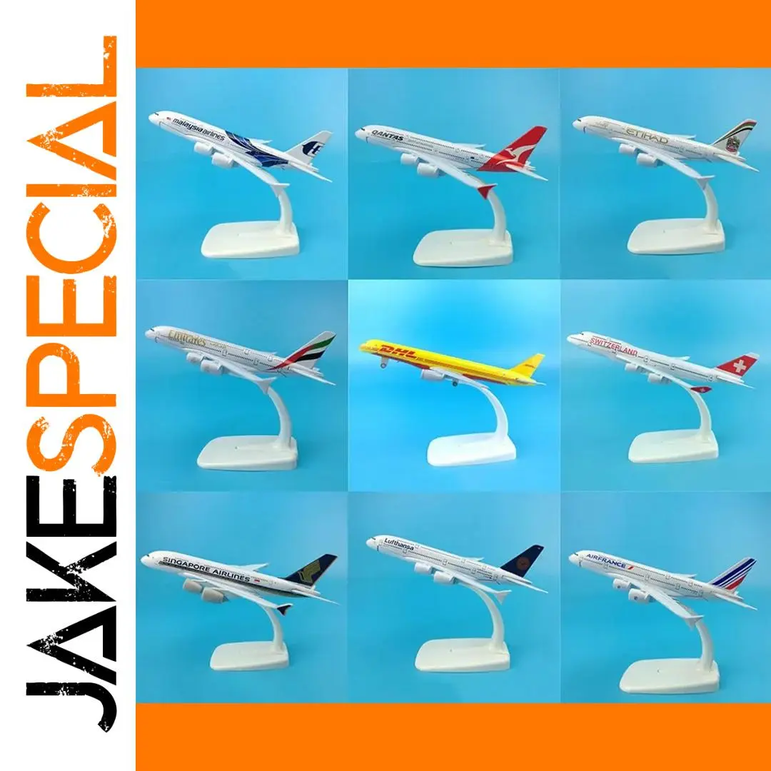 16 cm Diecast Airplane Collection for Display 1 16 cm Diecast Airplane Collection for Display