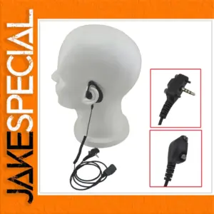 Discreet G Ear-hook Microphone for Radios