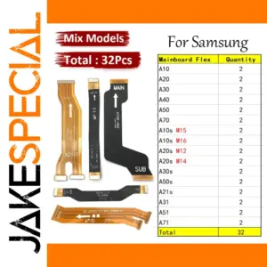 Samsung A-Series FlexCable Set (32-80 pcs)