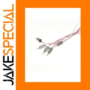 Set of 10 Micro Coreless DC Motors 4x8mm 3.7V