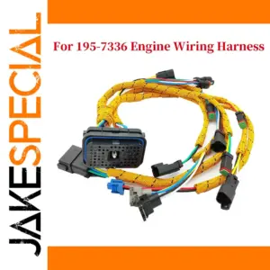 CAT 325C Wiring Harness 195-7336 for Fuel Injection