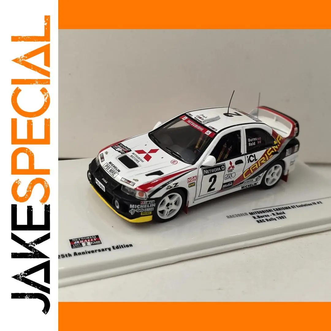 WELLY Mitsubishi Lancer Evolution IV Rally Model 1 WELLY Mitsubishi Lancer Evolution IV Rally Model
