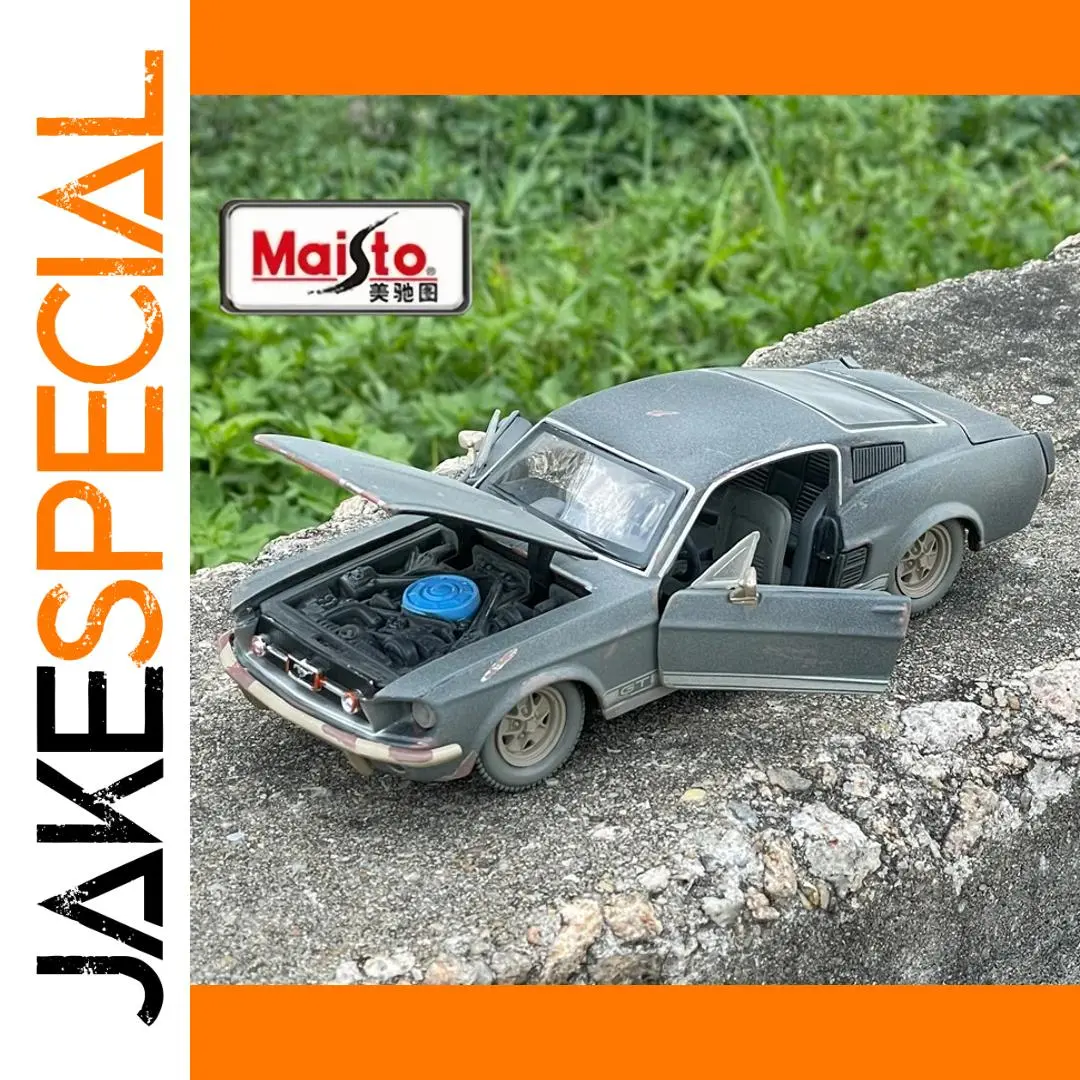 1967 Ford Mustang GT Diecast Model 1:24 Scale 1 1967 Ford Mustang GT Diecast Model 1:24 Scale