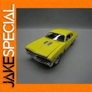 Vibrant Yellow Nova SS 1/32 Diecast Car Model
