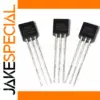 Set of 10 DS18B20 Temperature Sensors in TO-92